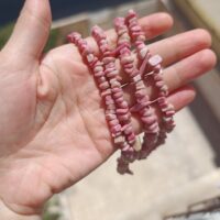 سنگ رودونیت شکسته صورتی