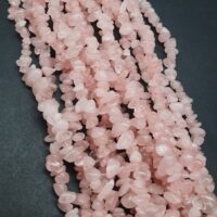 ریسه سنگ رز کوارتز شکسته